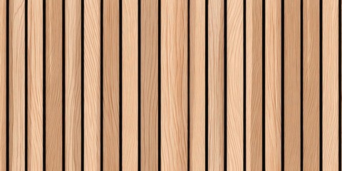 Fototapeta premium Light beige wood planks with dark lines (1)