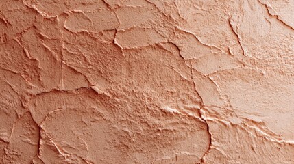Fototapeta premium Textured Minimalist Clay Wall Background for Artistic Use