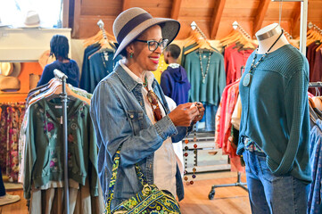 Tourist and People shopping and spending money on vacation