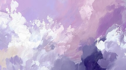 Soft Abstract Background in Lilac and White Hues for Creative Use