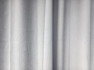 Fototapeta premium White recycled craft paper texture as background. Grey fabric texture, Old vintage page or grunge vignette.a sheet of cloth with crumpled folds. Hardboard with copy space for text.