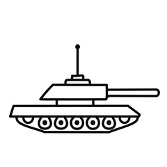 Fototapeta premium tank vector illustration