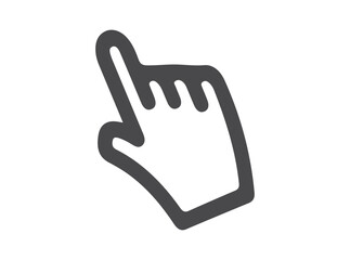 Obraz premium Click icon vector, Mouse pointer arrow, Cursor clicking vector icon. Vector illustration.