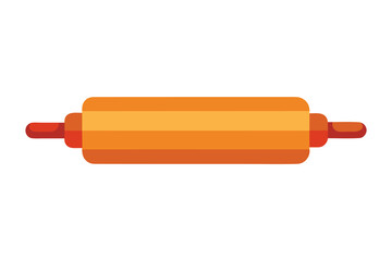Culinary Tool: A simplified depiction of a rolling pin, essential for culinary precision and baking adventures.