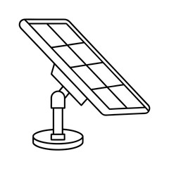 Innovative solar panel tracker design on an adjustable mount showcasing renewable energy technology for sustainable power generation and environmental solutions