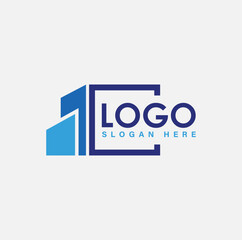 Fototapeta premium Real Estate, Architecture Logo Design