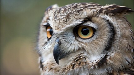 Obraz premium Owls in Natural Habitat