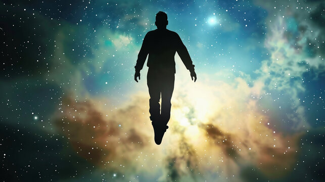 soul astral travel in the astral plane. The soul leaves the body