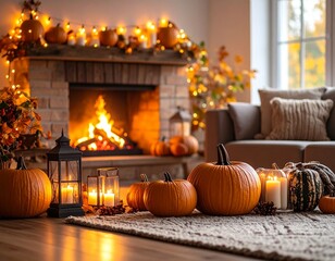 Fireplace Holiday Warmth
