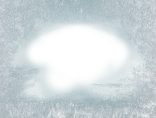 Beautiful ice frost patterns arranged as frame with out background png file.