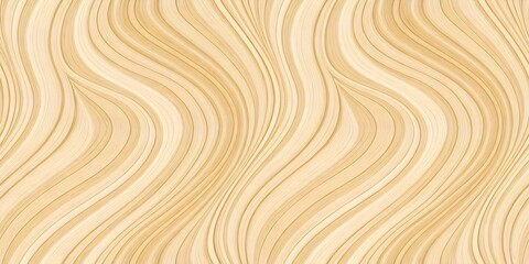 Abstract flowing wavy lines of light wood grain texture creating a natural organic pattern