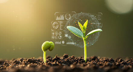 Innovative agriculture: harnessing technology for sustainable crop growth with advanced data analysis and monitoring promoting a future of efficiency and environmental stewardship using modern