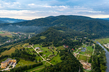 Muszyna Za Popradzie, lato  © Maciej G. Szling