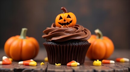 halloween pumpkin cake