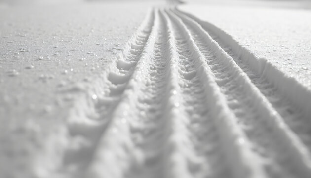 Parallel Tracks in Snow