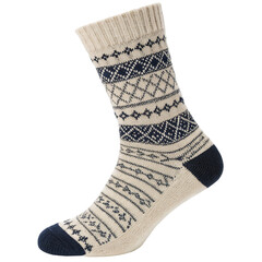 Sock illustration isolated on transparent background  
