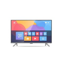 Modern Smart TV Vector