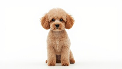 Obraz premium The healing moment of cute pet Teddy