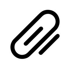 Fototapeta premium Attachment Icon Vector Illustration