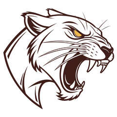 vector image of a tiger