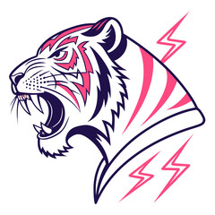 tiger head tattoo