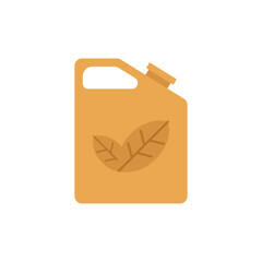 green ecology flat icon design