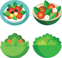 Enjoying delicious greek salad with stunning mediterranean sea view
