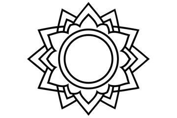  Rural Landscape with Mountains and House Coloring Page - Printable Nature Scene