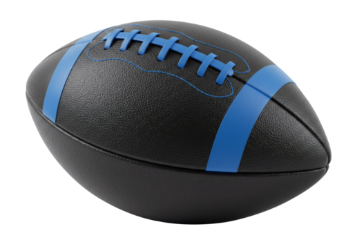 American Football Black Blue Ball Sport Game Equipment Recreation Activity Athletic	