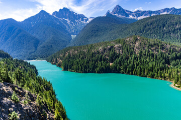 Diablo Lake in North Cascades National Park