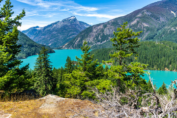 Diablo Lake in North Cascades National Park