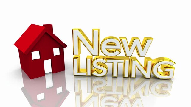 House Home New Listing For Sale Buy Sell Real Estate 3d Animation