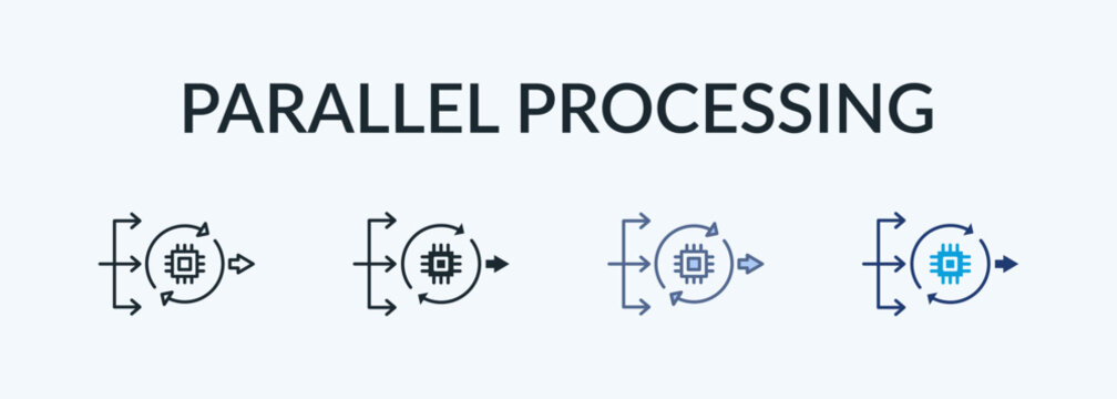 Parallel Processing Multiple Style Icon Collection