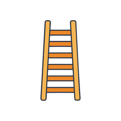 A ladder colorful vector illustration © rajib