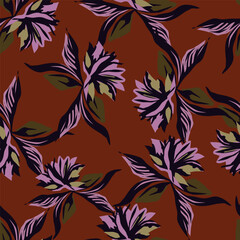 Fototapeta premium seamless floral pattern