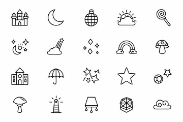 A whimsical and imaginative collection capturing the essence of surreal and magical dreams — perfect for bedtime storybooks, meditation apps, inspirational posters, and fantasy-themed branding