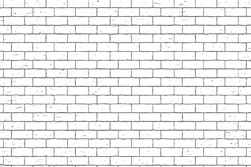 Texture of a white brick wall vector illustration	
