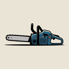 chainsaw, icon, tool, cutting, woodwork, logging, construction, machine, equipment, power, saw, blade, forest, timber, hardware, mechanic, engine, gear, industrial, illustration, lumberjack, sharp, fu