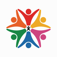 unity, community, diversity, teamwork, collaboration, inclusion, people, together, group, circle, logo, colorful, friendship, partnership, equality, support, connection, multicultural, bond, symbol, s