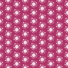 pink flowers new pattern design