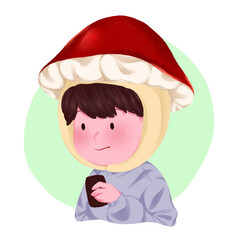 mushroom boy