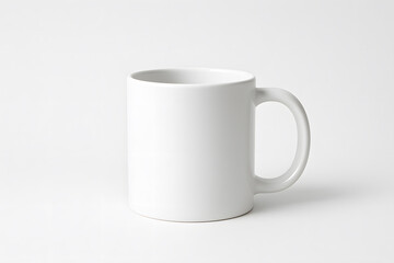 Fototapeta premium White ceramic mug mockup blank coffee cup template for design product