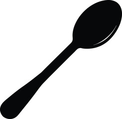 serving spoon silhouette vector  no details  minim.eps