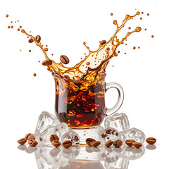 splash of black coffee