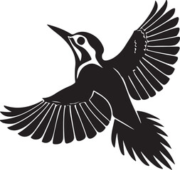 vector illustration of a bird