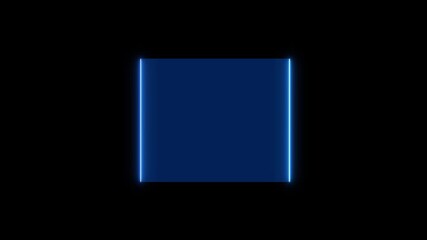 HUD, UI, GUI futuristic user interface screen animation. neon Modern frame interface. High tech screen for video game. Digital virtual frame. Modern banner frame. Neon hologram screen overlay.