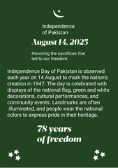 Independence day 2025 pakistan