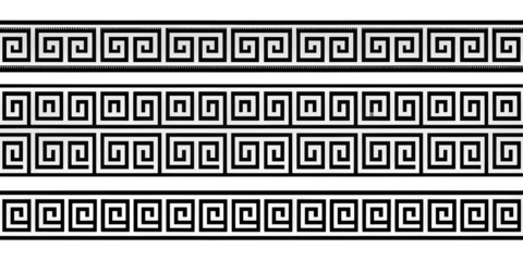 set of black and white seamless pattern isolated on white background. PNG Transparent file type with high definition quality And vibrant color grading Available.