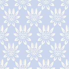 seamless pattern with flowers