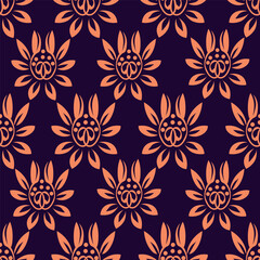 Fototapeta premium seamless floral pattern